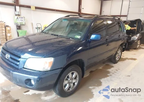 2005 Toyota Highlander V6 from USA, damaged, VIN JTEEP21A850108373